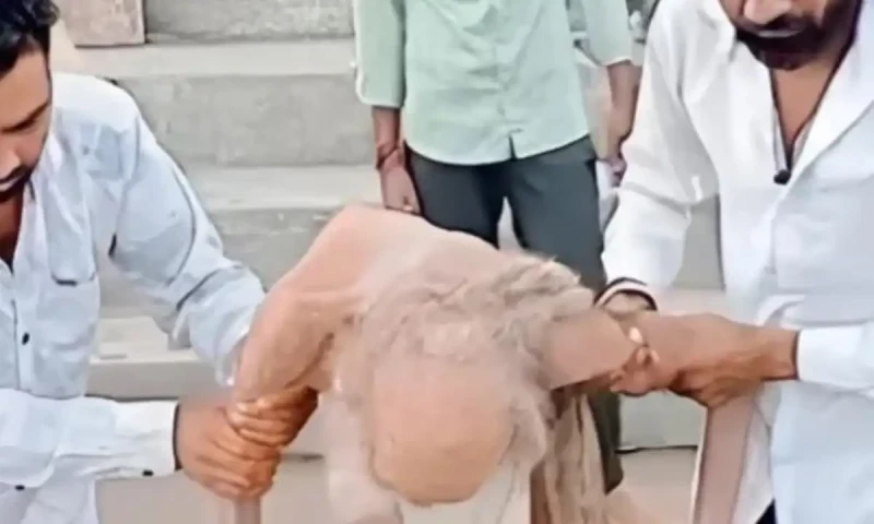 Reality behind viral video of &lsquo;188-year-old man&rsquo; rescued from cave in India