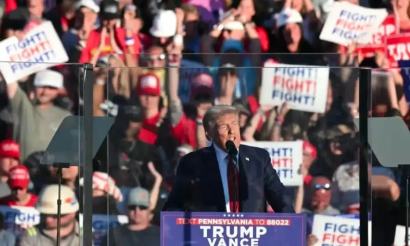 Trump rallies at site of failed assassination: &lsquo;Never quit&rsquo;