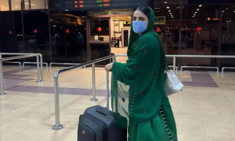 Mahrang Baloch stopped from flying out of Pakistan