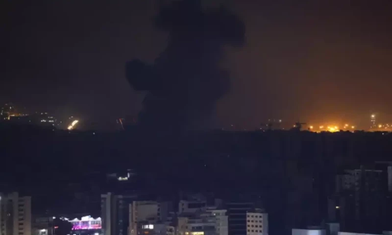 IDF claims killing of Hezbollah logistics chief in Beirut airstrike