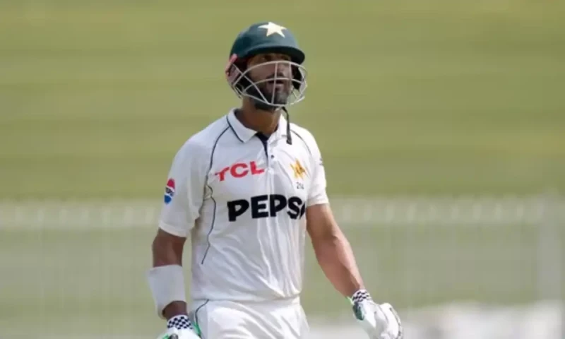 PCB decides to remove Shan Masood as captain