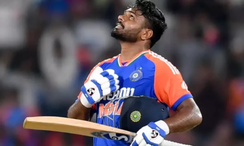 Samson ton powers India to record 297-6 in Bangladesh T20