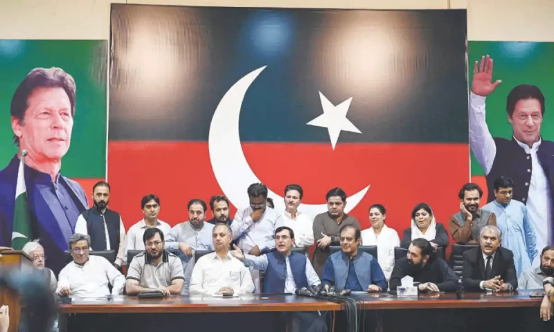 PTI core committee &lsquo;upset&rsquo; with party chairman Gohar