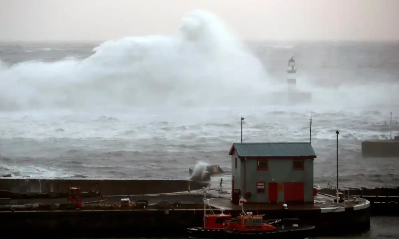 Storm Ashley brings wind, rain warnings across UK