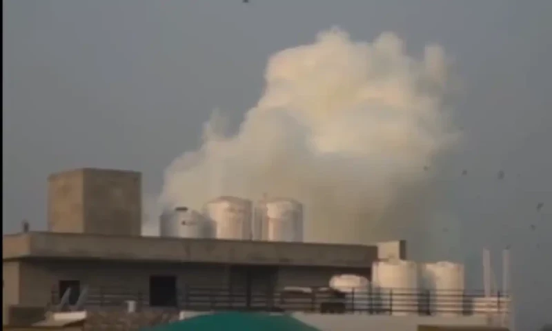 Investigations underway after blast near Delhi police school