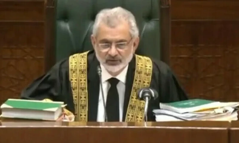 Majority&rsquo;s judgement on reserved seats lost sight of basics: CJP Isa