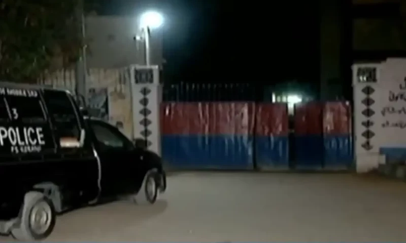Motorcycle stolen from Karachi police station parking lot