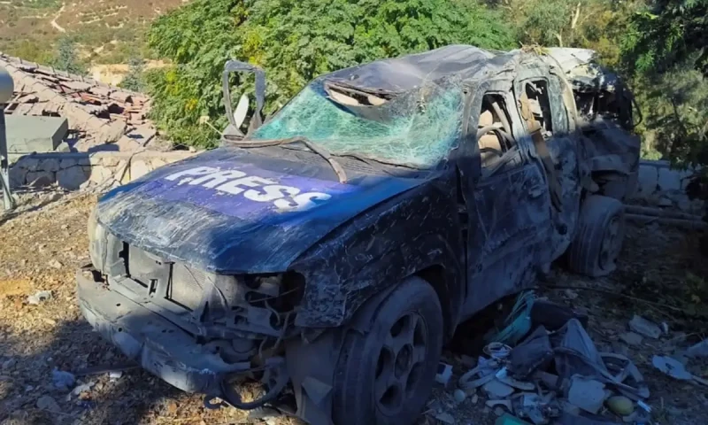 Lebanon says Israel&rsquo;s killing of 3 journalists a &lsquo;war crime&rsquo;