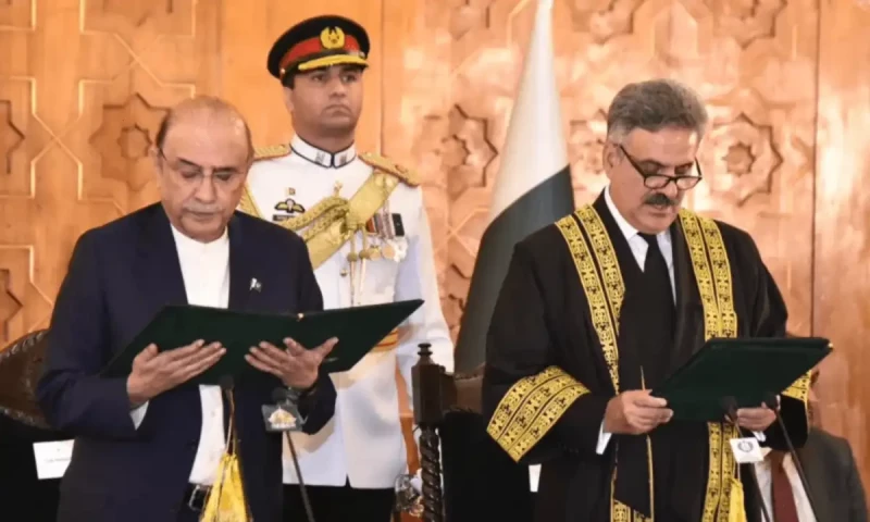 Justice Yahya Afridi sworn in as Chief Justice of Pakistan