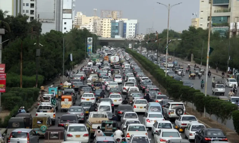 Following roads will be closed in Karachi on Monday