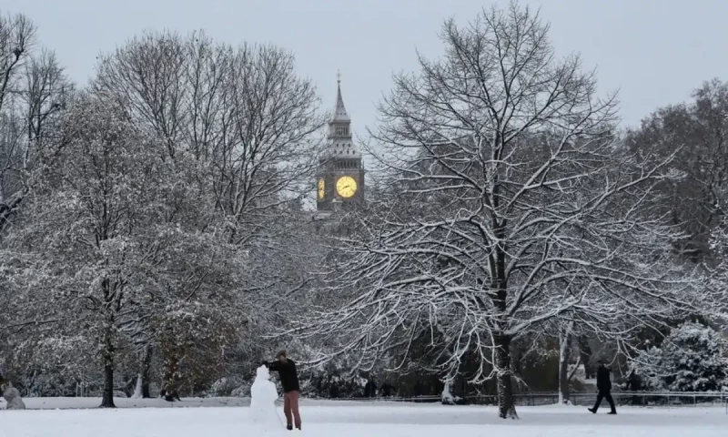 Met office makes snow forecast for UK in November
