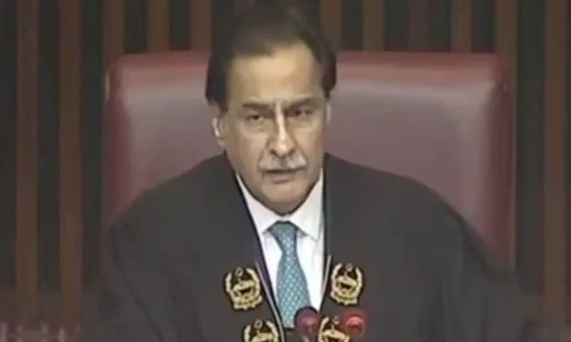 &lsquo;Huge respect for courts&rsquo;: NA Speaker Sadiq clarifies comments from TV interview