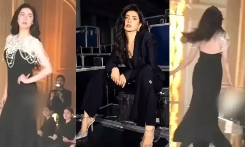 Mahira Khan faces backlash over ramp walk performance