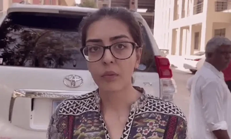 Imaan Mazari and husband sent on three-day remand