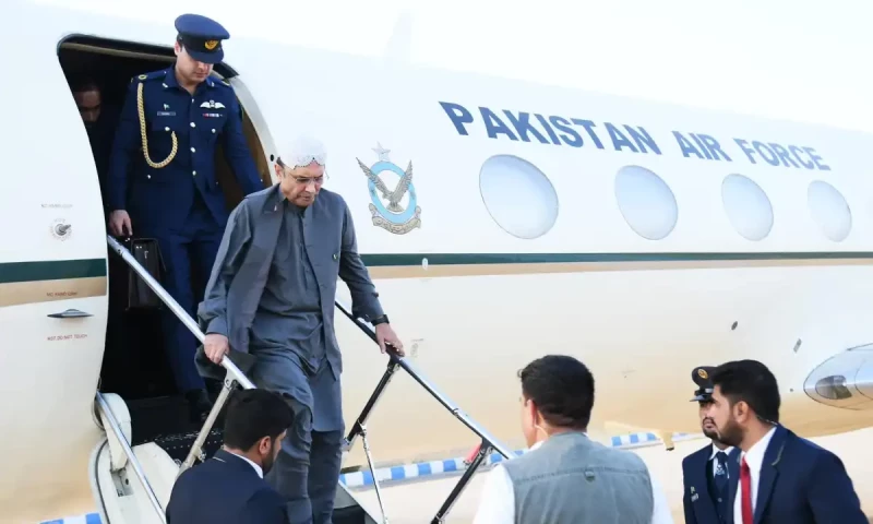 President Asif Ali Zardari injured in Dubai accident