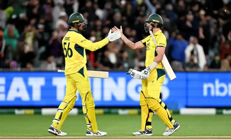 Cummins to the rescue as Australia grind past Pakistan in opening ODI