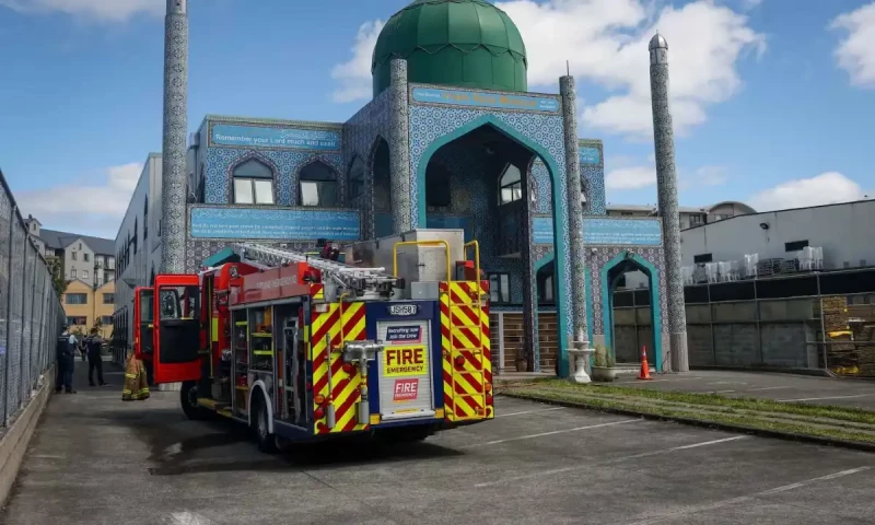 Investigation underway at Auckland&rsquo;s Imam Reza mosque set on fire