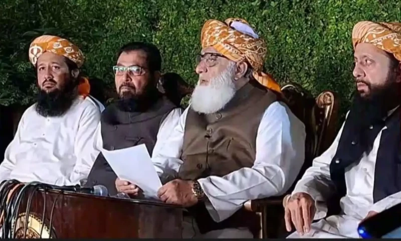 JUI-F rejects legislations related to Supreme Court, armed forces
