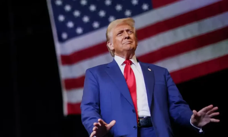 Donald Trump leads polls in 2024 US presidential election