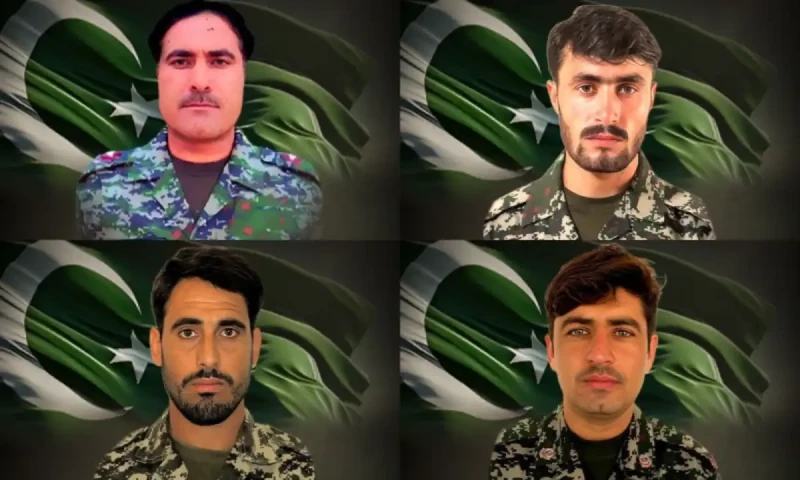 Four Frontier Corps soldiers martyred in South Waziristan gun battle: ISPR