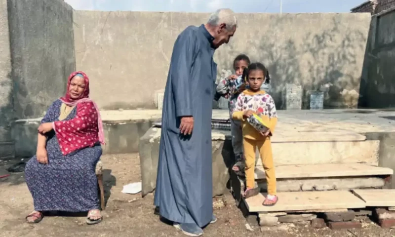 Egyptians exhume the dead as historic cemetery razed