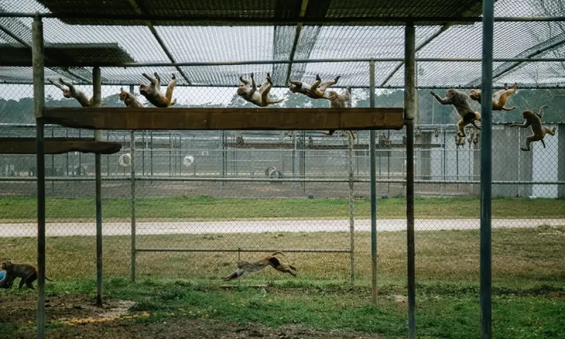 24 out of the 43 monekys that escaped from South Carolina lab recovered