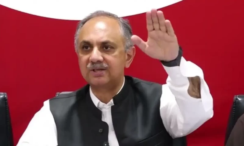 PTI protest: Omar Ayub reveals list of demands