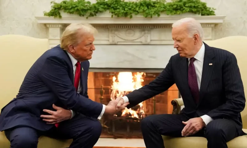 Trump, Biden meet at White House, promise smooth power transfer