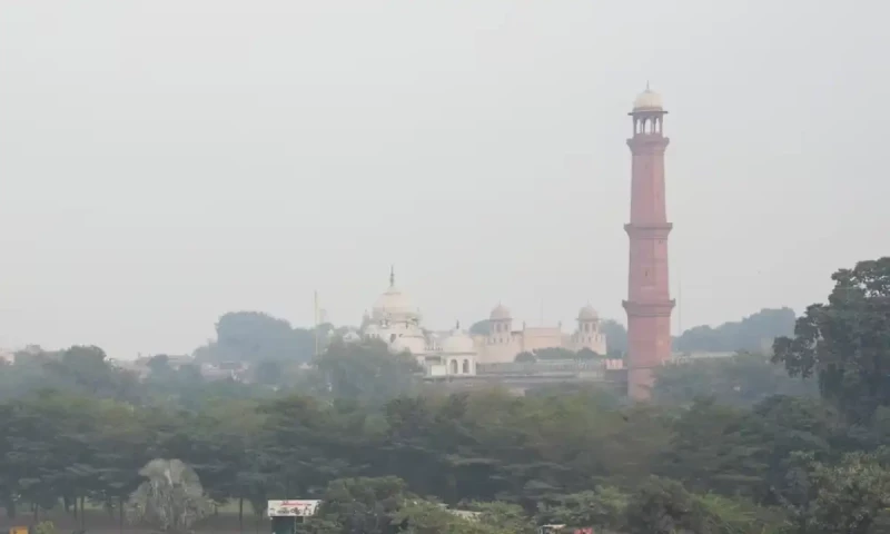 Lahore tops global pollution rankings as smog intensity soars to 1537