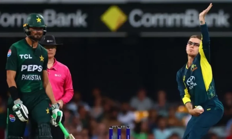 Australia lead three-match series after beating Pakistan by 29 runs in first T20I