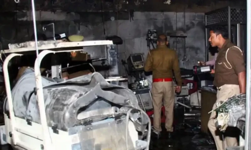 Father rescues seven infants in Jhansi hospital fire but suffers big loss