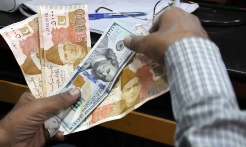 Dollar records marginal gain against rupee in interbank