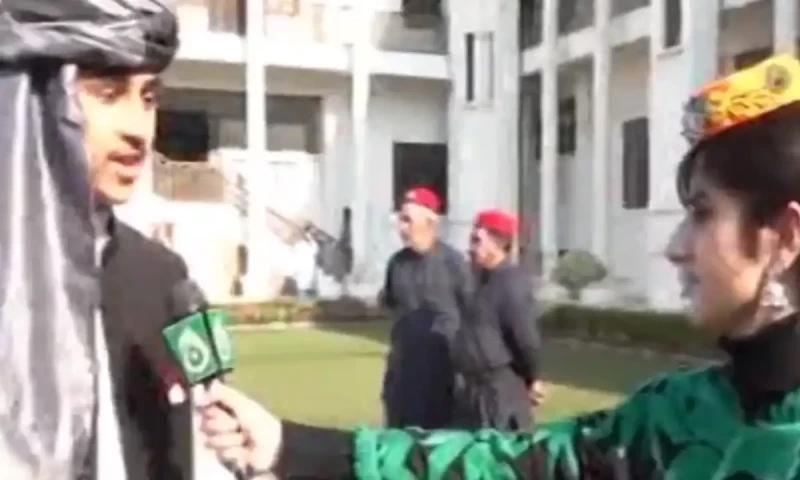 KP child becomes Aaj News reporter for one day
