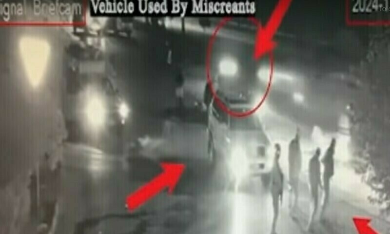 CCTV video shows how Rangers personnel were run over