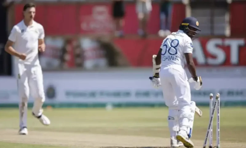 Sri Lanka crash to record low Test total of 42 in South Africa