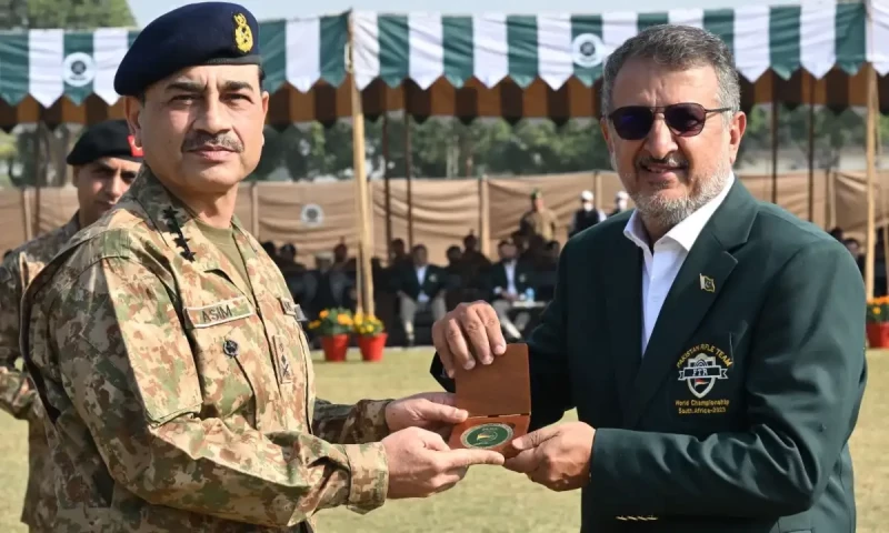 COAS Munir describes shooting skill as &lsquo;hallmark of professional soldier&rsquo;