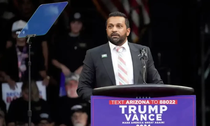 Trump announces loyalist Kash Patel as choice to lead FBI