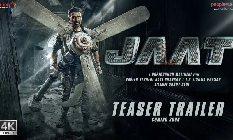 Sunny Deol&rsquo;s &lsquo;Jaat&rsquo; to show teaser alongside &lsquo;Pushpa 2&rsquo;