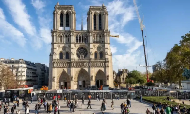 Notre Dame Cathedral set to reopen after five years following devastating fire