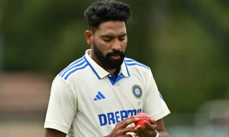 No, Muhammad Siraj did not bowl a 181.6kph ball