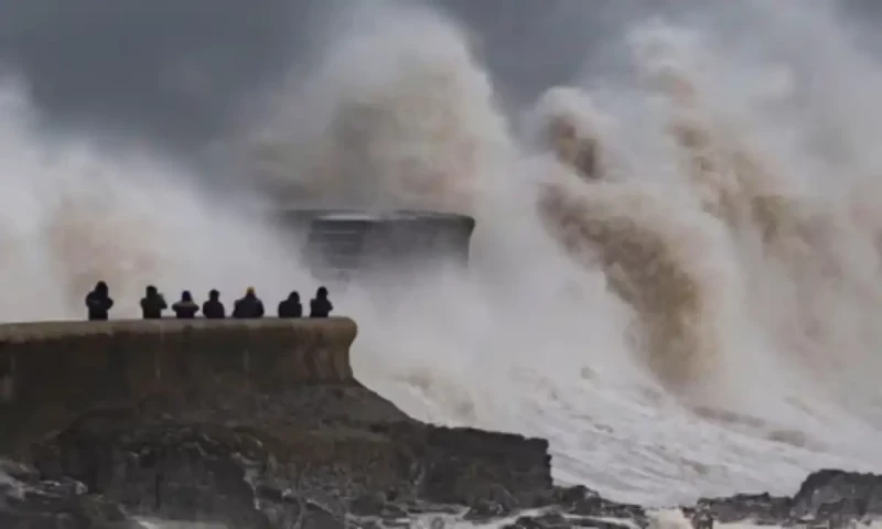 Storm Darragh causes significant damage across UK including London