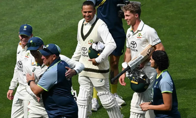 Australia thump India at fortress Adelaide to level series