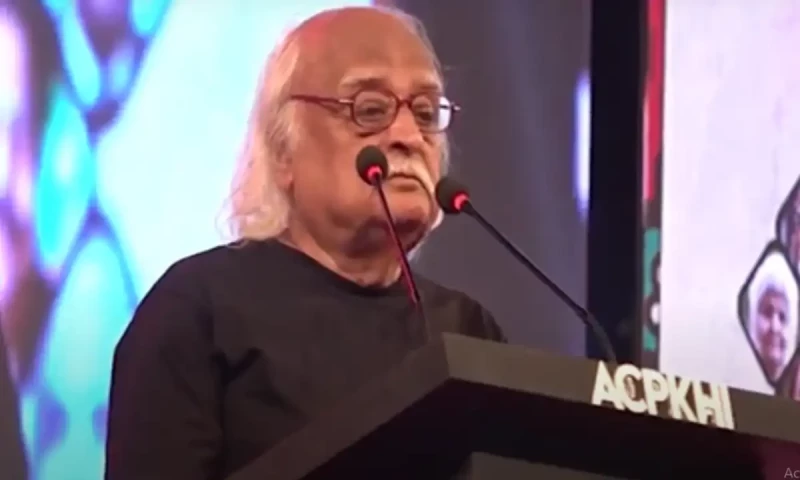 Writer Anwar Maqsood addresses abduction rumours at International Urdu Conference