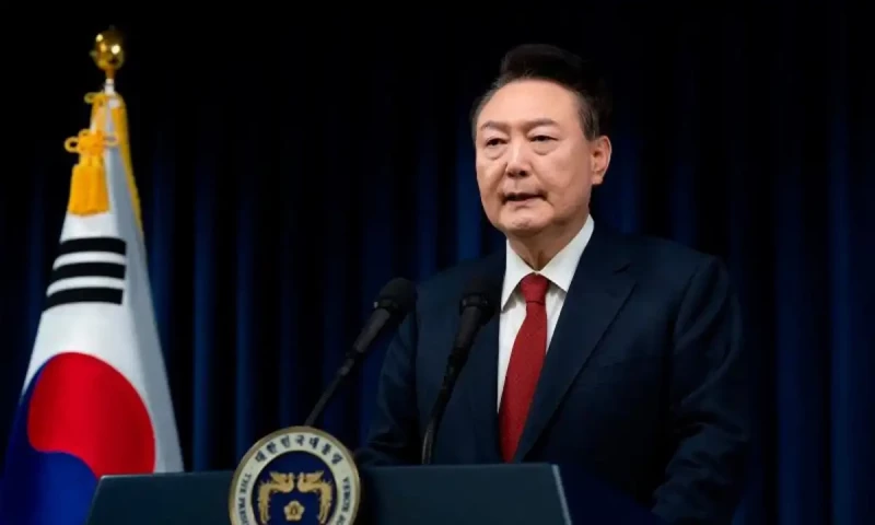 Travel ban imposed on South Korean president after martial law attempt