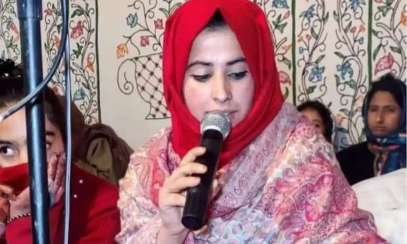 Kashmiri singer Sakeena Reshi quits music industry following path of Islam