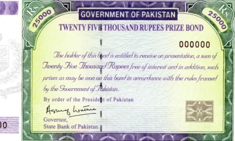 Check the list as Rs25,000 prize bond winners for December 10 draw announced
