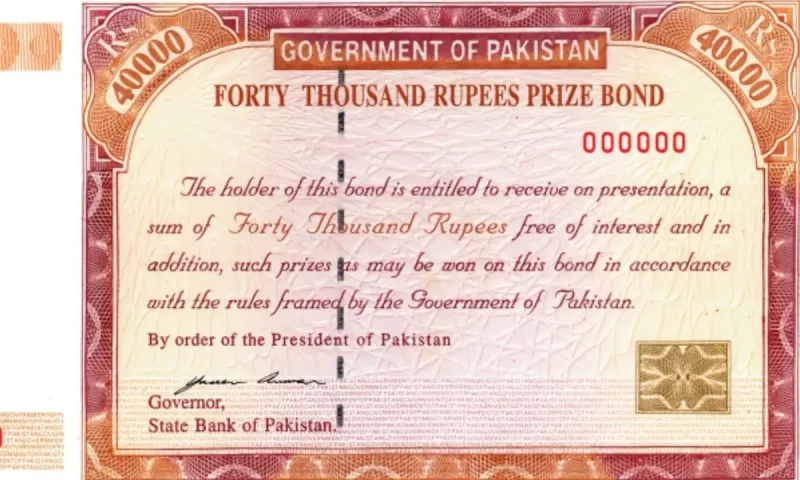 Winners of Rs40,000 prize bond for December 10 draw announced
