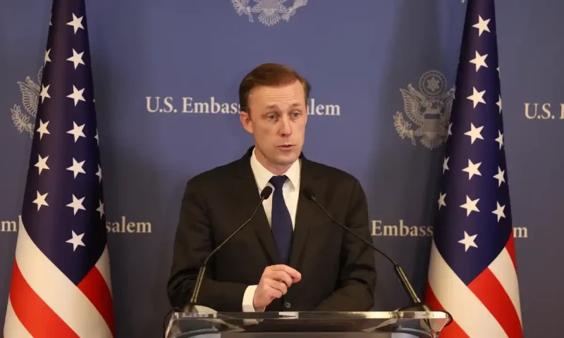 US official Sullivan says &lsquo;got the sense&rsquo; Israel PM ready for Gaza deal