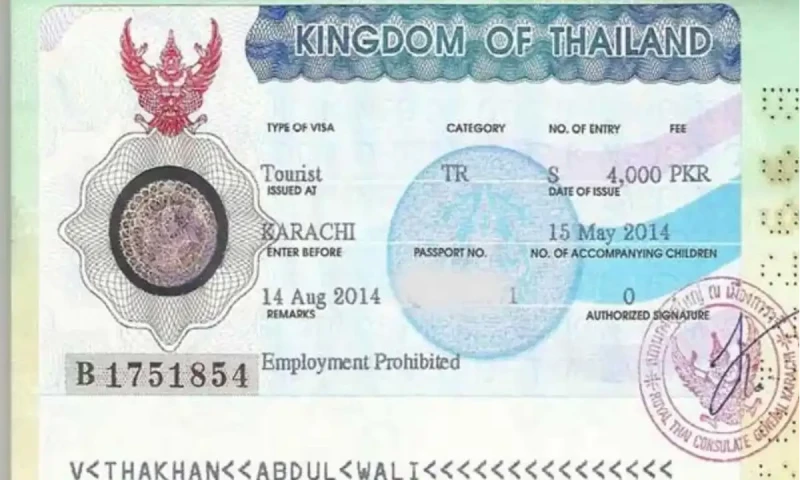 Thailand launches E-Visa service for foreign nationals for Pakistan, Afghanistan