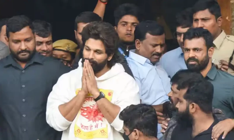 Allu Arjun released on bail after night in jail following Sandhya Theatre stampede incident